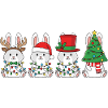 Rabbit Santa Claus Christmas Lights