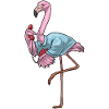 Flamingo Secretary Telephone Office