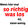 Wenig los