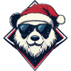 Lunettes de soleil Panda Santa