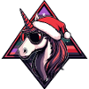 Noël licorne