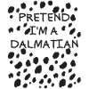 Déguisez-vous en Dalm costumé d’Halloween dalmatien