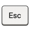 Key Esc Shortcut