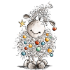 Fleece Navidad Sheep Christmas