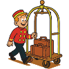 Piccolo Franky's hotel cart