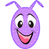 Purple Heart Fun Face