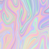 Iridescent Abstract Liquid Pastel Pattern