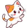 Happy Calico Kitten