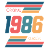 40e anniversaire Millésime 1986