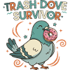 Trash Dove Survivor Donut