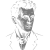 Ludwig Wittgenstein Philosophe Portrait monotexte