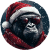 Gorilla Christmas Funny Christmas