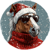 Noël de Noël cheval