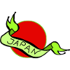 Japan land red dot