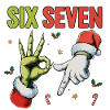 Six Seven Bruh Santa