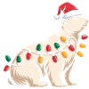 Bearry Christmas Bear Santa Xmas