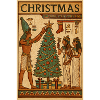 Ancient Egypt Christmas Scene