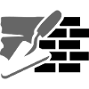 Maurer Hausbau Logo - Trowel, Plaster & Bricks