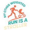 Running Mom, Dad, Jogging Parents