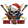 tshirt Rock Skull Christmas Shirt