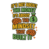 Mindset Over Money, Motivational Quote 