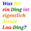 Loa thing? – Funny pun