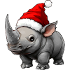 Rhinos Christmas / Rhino Christmas