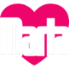 J’aime Maria Coeur rose J’aime Maria