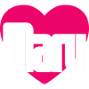 J’aime Marie Coeur Rose J’aime Marie