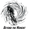 Cyclist in Spiral Tunnel