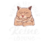 Chat drôle sans motivation