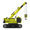 Grue chenillante