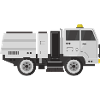 Modern street sweeper