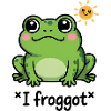 I Froggot - Cute Frog Memeshirt