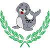 Seal in Laurel Wreath