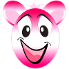 Pink Panda Lächeln
