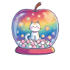 Katzenball Regenbogen