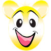 Happy Yellow Smiling Bear