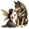 Fee und Wolf: Kuss der Rose