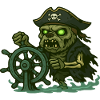 Zombie Pirate Steering Haunted Ghost Wheel