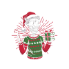 Noël Noël squelette de Noël