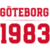 Göteborg 1983 Retro-Typografie