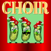 Christmas Santa Choir Pickles