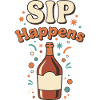 Sip Happens Party Bottle
