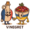Vinegret Duo Cartoon Motif
