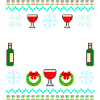 Wine christmas Ugly Xmas