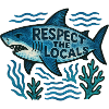 Respect the Locals Shark