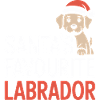 Santa’s Favourite Labrador Christmas Design