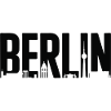 Berliner Skyline-Silhouette