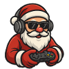 Santa Claus gambling